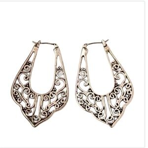 Lucky Brand Silver Tone Earrings